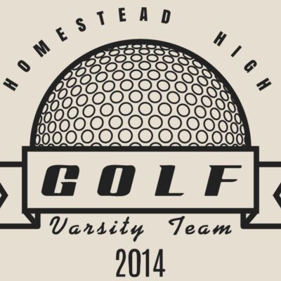 Golf Template DNT001 BW Thumbnail