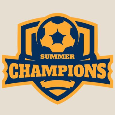 Champions Summer Soccer logo template Thumbnail