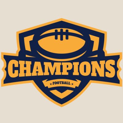Champions Football logo template Thumbnail