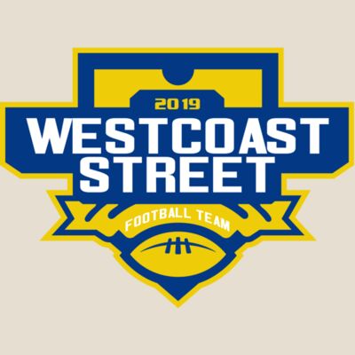 West Coast Street Football League logo template Thumbnail