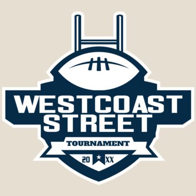 West Coast Street Tournament logo template Thumbnail