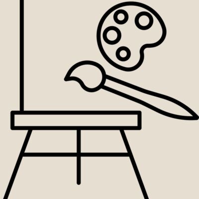 Art Tools and Studio Easel Thumbnail