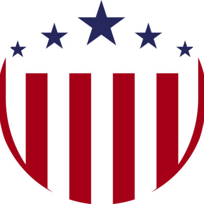 Round Patriotic Shield Thumbnail