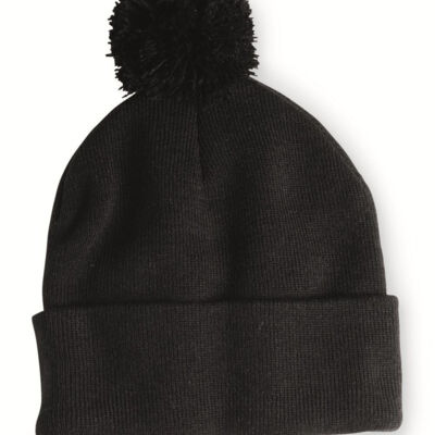 12" Pom-Pom Cuffed Beanie Thumbnail