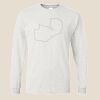 Unisex DryBlend® 50/50 Long Sleeve T-Shirt Thumbnail