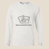 Unisex DryBlend® 50/50 Long Sleeve T-Shirt Thumbnail