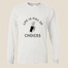 Unisex DryBlend® 50/50 Long Sleeve T-Shirt Thumbnail