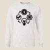 Unisex DryBlend® 50/50 Long Sleeve T-Shirt Thumbnail