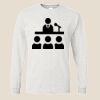 Unisex DryBlend® 50/50 Long Sleeve T-Shirt Thumbnail